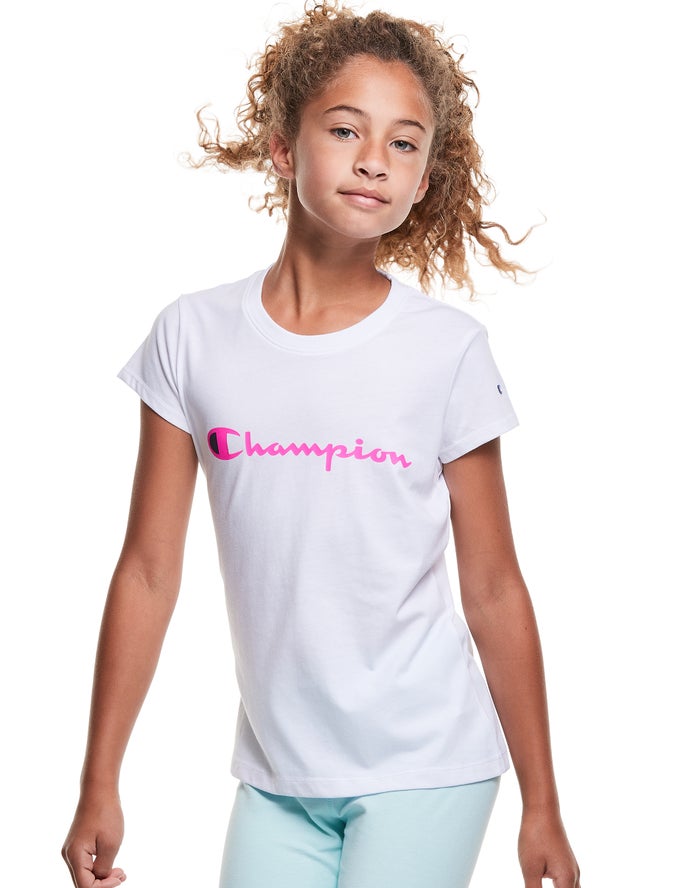 Tricou Champion Classic Script Logo Fete Albi - Romania JPKOIYS-50